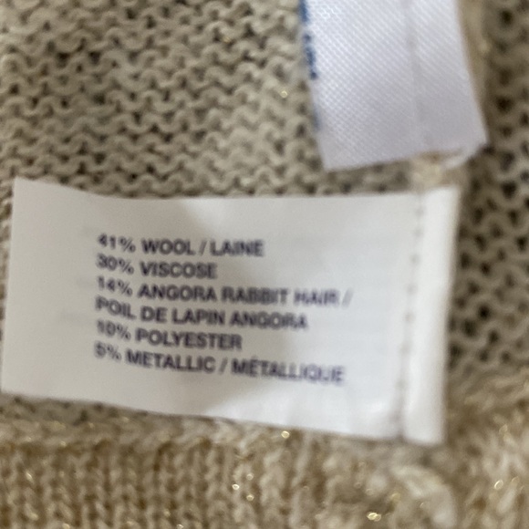 Gap Maternity Cardigan with Subtle Gold Shimmer - Picture 10 of 10